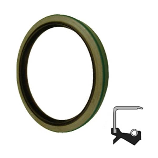 Timken 1-7/8 in. Shaft Dia, 2.835 in. Housing Bore, 3/8 in. Nominal Width, Nitrile Lip 473455 - main